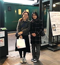 写真:PNH患者であるAさん、Bさん